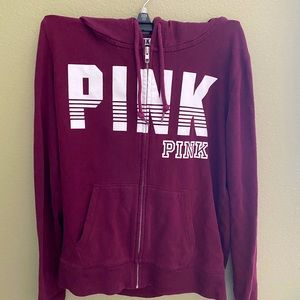 PINK ZipUp Hoodie